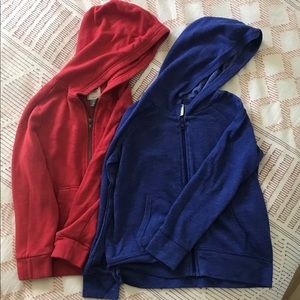 2 Old Navy kids Zip Sweatshirts